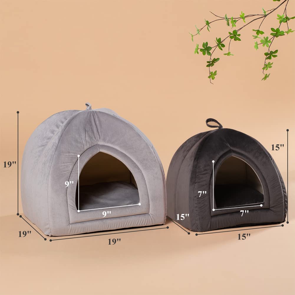 cat tent bed