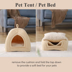 cat tent bed