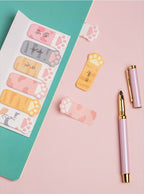 cat paw sticky notes
