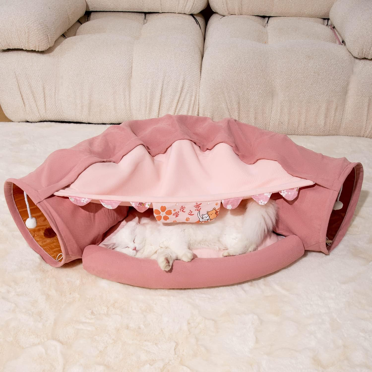 zoom & snooze tunnel bed