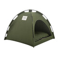 cat canvas tent bed