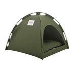 cat canvas tent bed