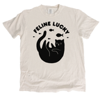 feline lucky t-shirt